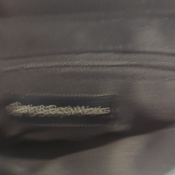 Bath & Body Works Black Leather Clutch with Silver Buckle NWOT - Picture 8 of 10